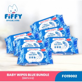 FIFFY BABY CALENDULA WIPES VALUE PACK 100'S X6+30'SX2 - FO19002