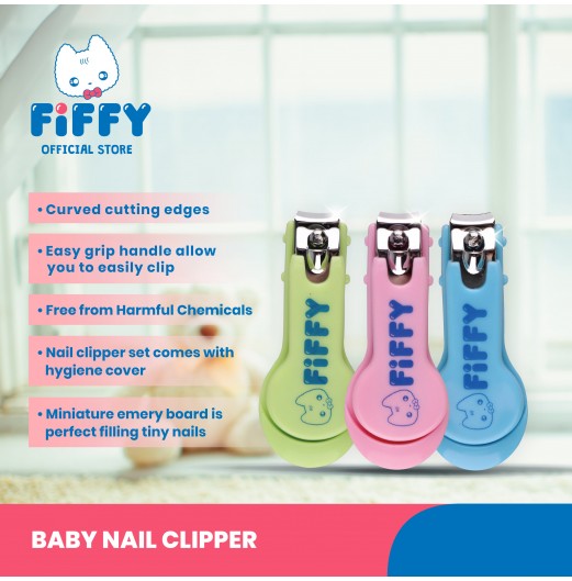 FIFFY BABY NAIL CLIPPER 2 IN 1 - FO19004
