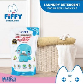 FIFFY MITES & BEDS BUG CONTROL LAUNDRY DETERGENT REFILL PACK *3 - FO22003