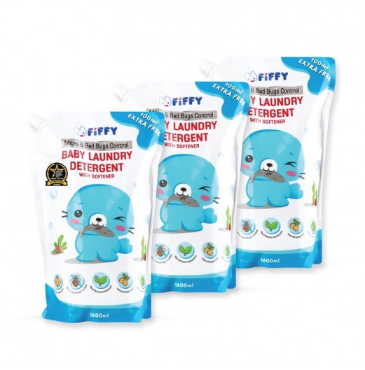 FIFFY ANTIBAC LAUNDRY DETERGENT REFILL PACK *3 - FO22003
