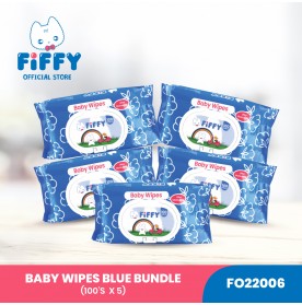 FIFFY BABY CALENDULA WIPES 100'S *5 - FO22006