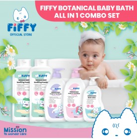 FIFFY BOTANICAL BABY BATH ALL IN 1 COMBO SET -FO23001