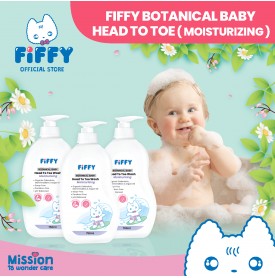 FIFFY BOTANICAL BABY HEAD TO TOE WASH (MOISTURIZING) 750ML