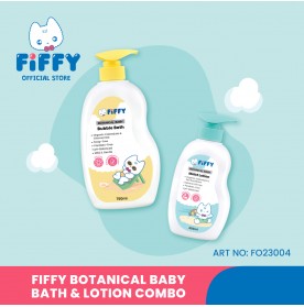 FIFFY MANDIAN+LOSYEN BAYI BOTANICAL BABY BATH & LOTION COMBO (FO23004)