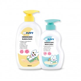 FIFFY BOTANICAL BABY BATH & LOTION COMBO -FO23004
