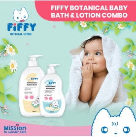 FIFFY BOTANICAL BABY BATH & LOTION COMBO
