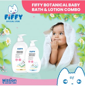 FIFFY BOTANICAL BABY BATH & LOTION COMBO
