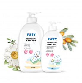 FIFFY BOTANICAL BABY BATH & LOTION COMBO