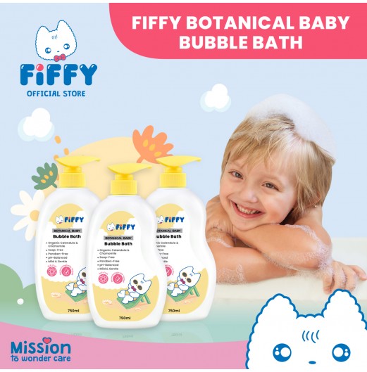 SHOP ALL - FIFFY BOTANICAL BABY BUBBLE BATH 750ML