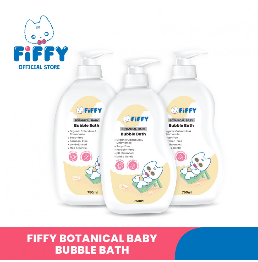 FIFFY BOTANICAL BABY BUBBLE BATH 750ML Baby Bath Malaysia