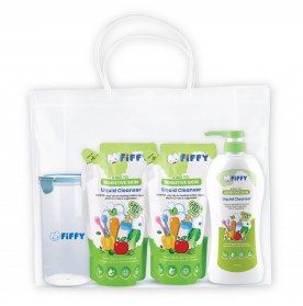 FIFFY LIQUID CLEANSER GREEN TEA FLVR 750ML + 600ML X 2