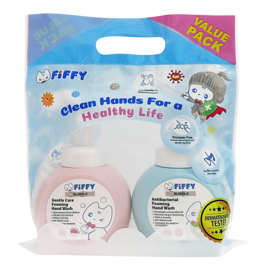 FIFFY 50 ANNIVERSARY FOAMING HAND WASH VALUE PACK