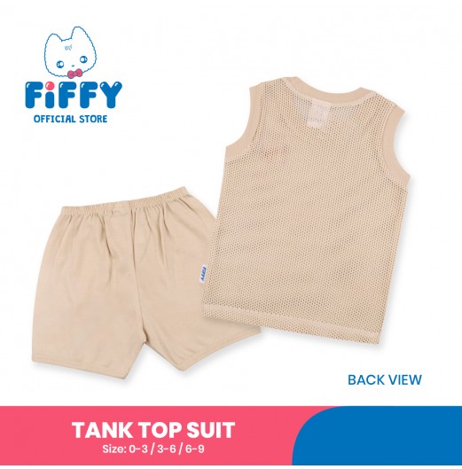 FIFFY WARM HEDGEHOGS TANK TOP SUIT