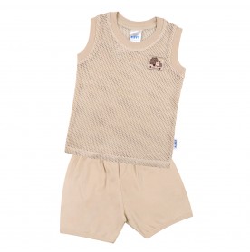 FIFFY WARM HEDGEHOGS TANK TOP SUIT