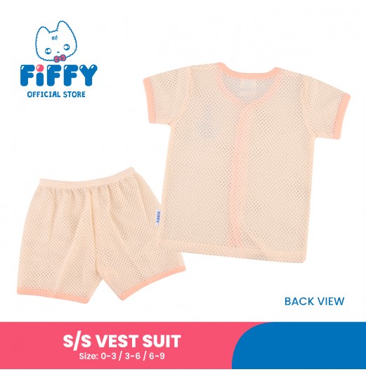 FIFFY TIME OF DISCOVERY SHORT SLEEVE VEST SUIT