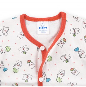 FIFFY LOVELY MASCOT SHORT SLEEVE VEST + LONG PANT SUIT