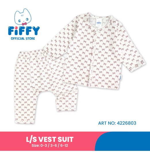 FIFFY MINI BOW VEST SUIT BAJU BAYI (4226803)