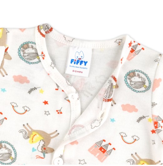 FIFFY WONDER LONG SLEEVE VEST SUIT BAJU BAYI (4226803)