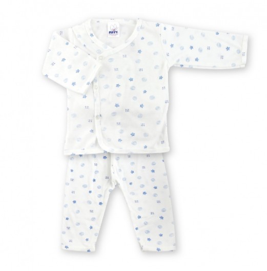 FIFFY BABY STARRY LONG SLEEVE VEST SUIT
