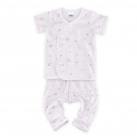 FIFFY MASCOT PURE SHORT SLEEVE VEST + LONG PANT SUIT