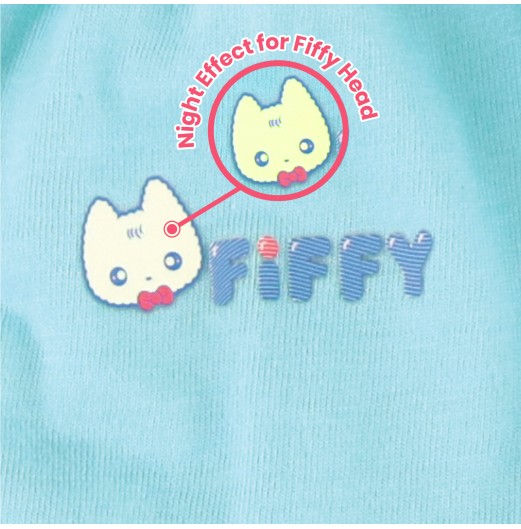 FIFFY NICE TO MEET YOU LONG SLEEVE VEST SUIT (WITH GLOW EFFECT)