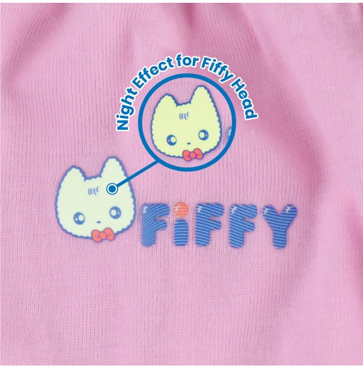 FIFFY NICE TO MEET YOU LONG SLEEVE VEST SUIT + LEGGY (WITH GLOW EFFECT)