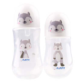 FIFFY PP WIDE NECK BOTTLE 250ML + 360ML