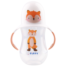 FIFFY PP WIDE NECK BOTTLE 250ML + HANDLE (98-05-004)