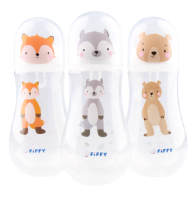 FIFFY PP STANDARD STREAMILE BOTTLE 275ML X 3 (98-05-005)