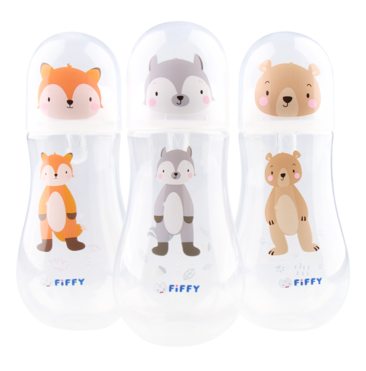 FIFFY PP STANDARD STREAMILE BOTTLE 275ML X 3 (98-05-005)