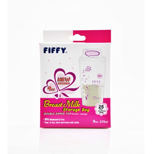 Storage Bag & Bottles - FIFFY BREAST MILK STORAGE BAG (25PCS)