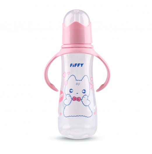 Feeding Bottles - FIFFY PP STANDARD STREAMLINE BOTTLE 250ML HANDLE