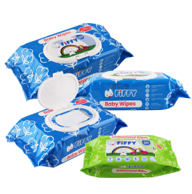 FIFFY BABY CALENDULA WIPES (100 SHEETS X 3 + 30 SHEETS) 98-140