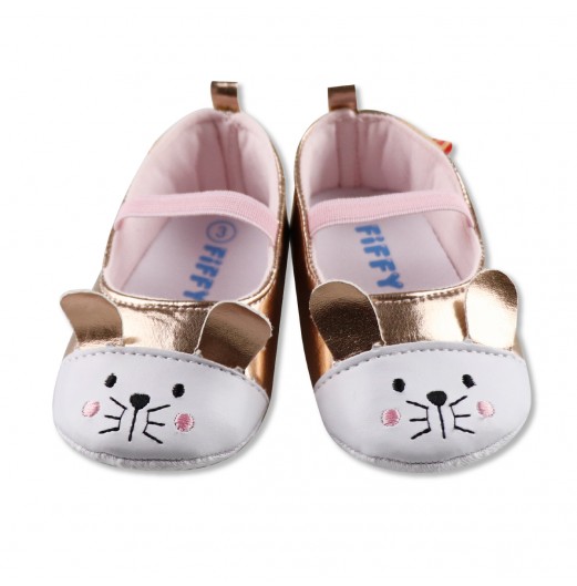 FIFFY SHINY MOUSE BABY SHOES (98-22016)