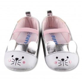 FIFFY SHINY MOUSE BABY SHOES (98-22016)