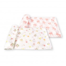 FIFFY SOFT & VENTILATED BABY SWADDLE (2PCS / PACK) 98-282