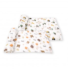 FIFFY SOFT & VENTILATED BABY SWADDLE (2PCS / PACK) 98-282