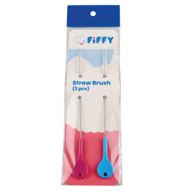 FIFFY DRINKING STRAW BRUSHES X 2 PCS