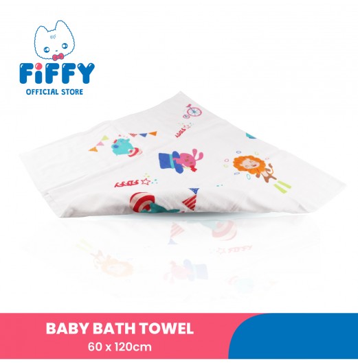 Towels - FIFFY BABY BATH TOWEL 60 X 120CM