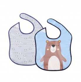FIFFY BABY BIB PEVA X 2'S (98-401)