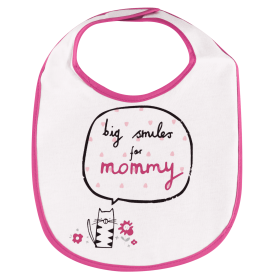 FIFFY BABY BIB WITH VELCRO TAPE (2 PCS)