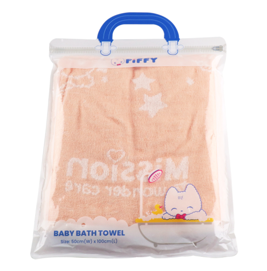 Towels FIFFY BABY BATH TOWEL 50 X 100CM