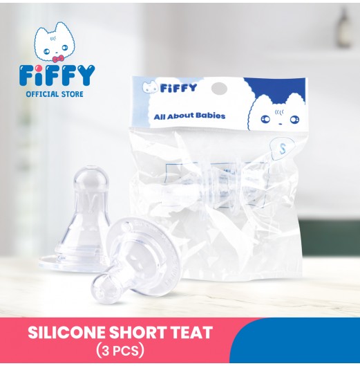 FIFFY SILICONE SHORT TEAT (3PCS) -98-883A/ M / L