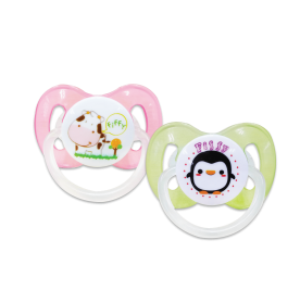 FIFFY SILICONE ORTHODONTIC SOOTHER (TWIN PACK)