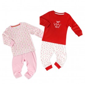 FIFFY FRUIT SERIES 2 IN 1 GIRL PYJAMAS SET
