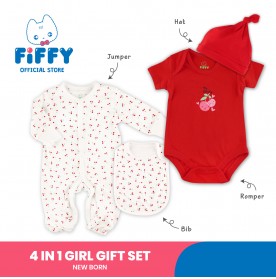 FIFFY FRUIT SERIES 4 IN 1 GIRL GIFT SET