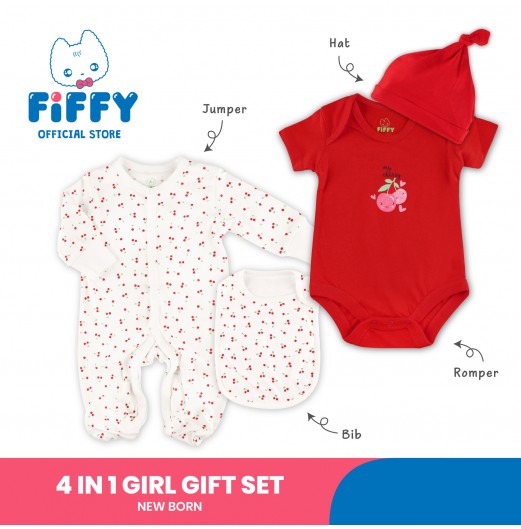 FIFFY FRUIT SERIES 4 IN 1 GIRL GIFT SET