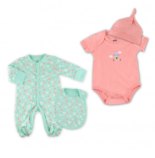 FIFFY CUTE SHAPES 4 IN 1 GIRL GIFT SET