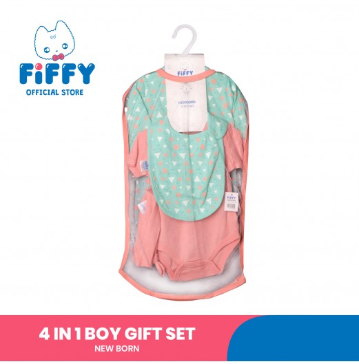 FIFFY CUTE SHAPES 4 IN 1 GIRL GIFT SET