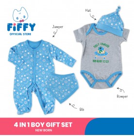 FIFFY ROBOTS AND SPACE 4 IN 1 BOY GIFT SET